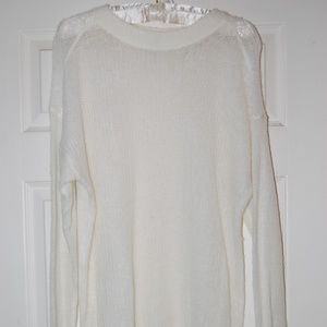 OFF WHITE NEVER WORN MNG LIGHT WEIGHT SWEATER
